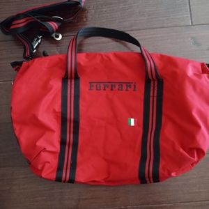 Ferrari canvas bag